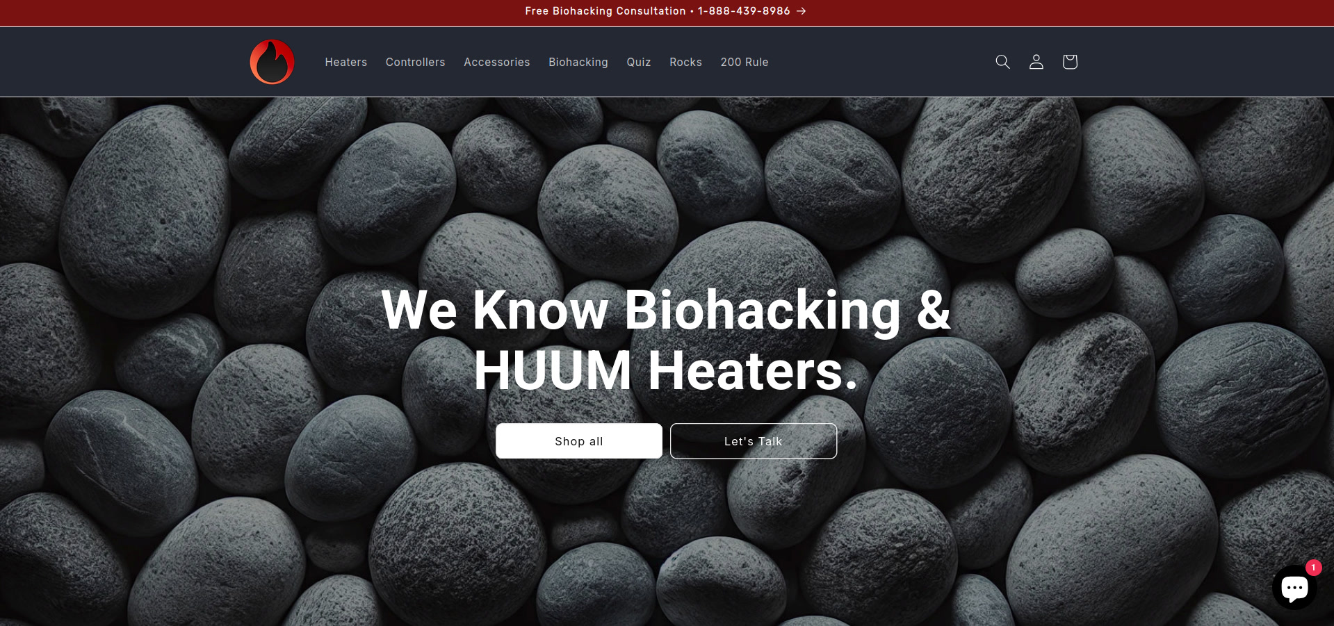 Biohack Your Sauna website